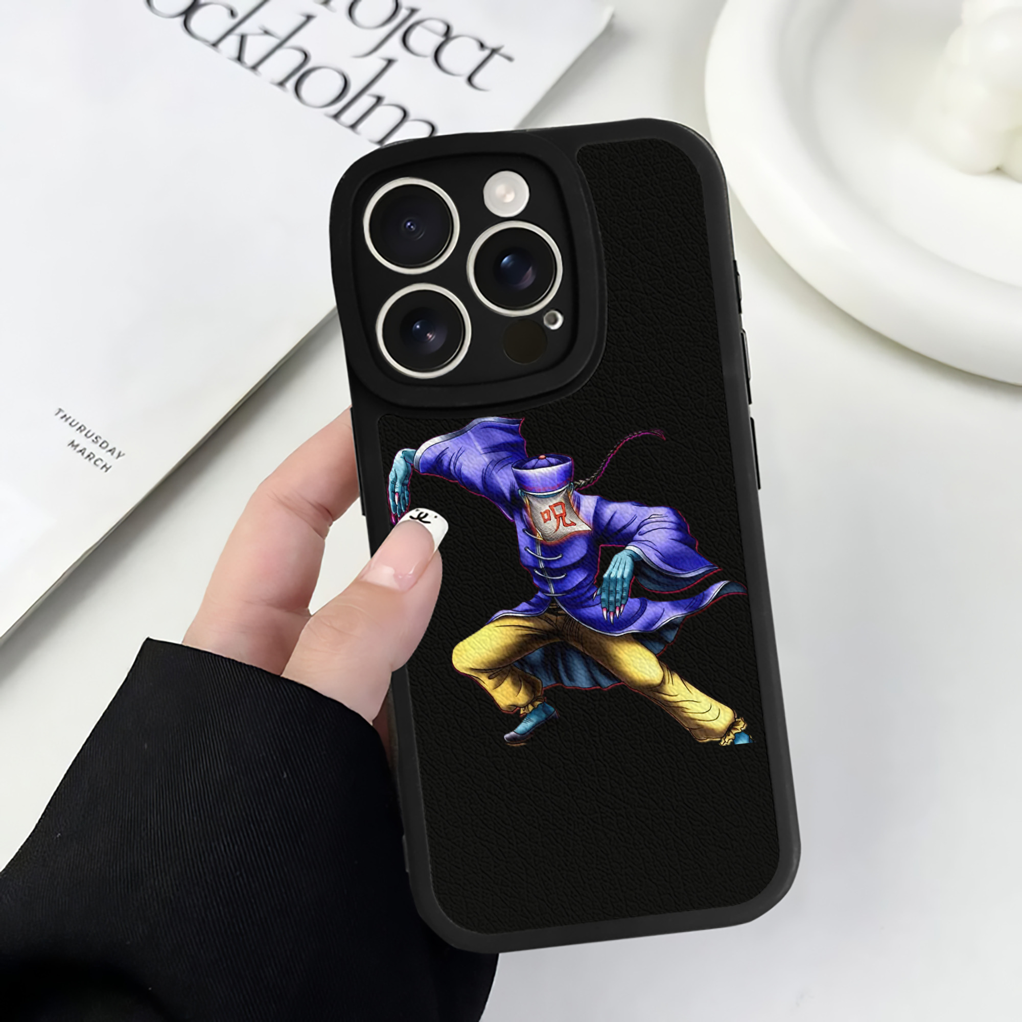 遊☆戯☆王 Yu-Gi-Oh! 【iPhone 16シリーズ対応】シリコンスマホケース（レザー調） 材質：シリコン